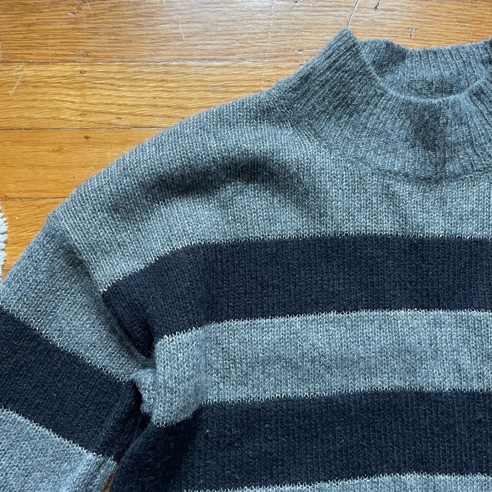 Rails / Ellise Charcoal Stripe Sweater - image 7